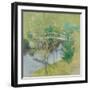 The White Bridge, C.1895-John Henry Twachtman-Framed Giclee Print