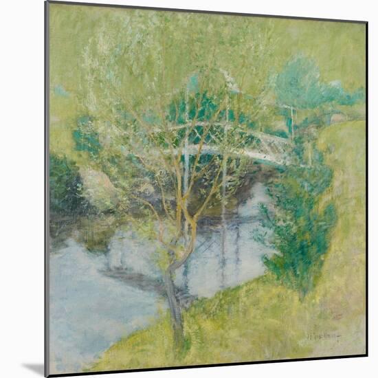 The White Bridge, C.1895-John Henry Twachtman-Mounted Giclee Print