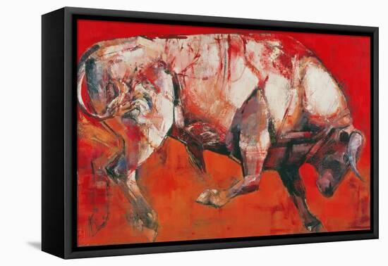 The White Bull, 1999-Mark Adlington-Framed Stretched Canvas