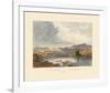 The White Castels-Karl Bodmer-Framed Premium Giclee Print