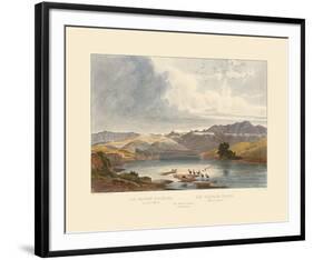 The White Castels-Karl Bodmer-Framed Premium Giclee Print