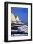 The White Chalk Cliffs at Peacehaven, Near Brighton, East Sussex, England, United Kingdom, Europe-Alex Robinson-Framed Photographic Print