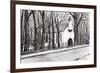 The White Chapel, Aviemore, 2007-Vincent Alexander Booth-Framed Giclee Print