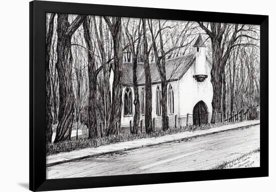 The White Chapel, Aviemore, 2007-Vincent Alexander Booth-Framed Giclee Print