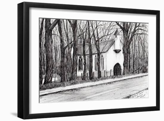 The White Chapel, Aviemore, 2007-Vincent Alexander Booth-Framed Giclee Print