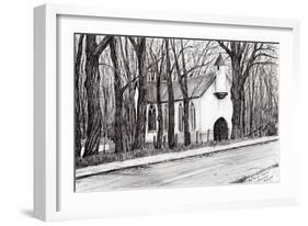 The White Chapel, Aviemore, 2007-Vincent Alexander Booth-Framed Giclee Print