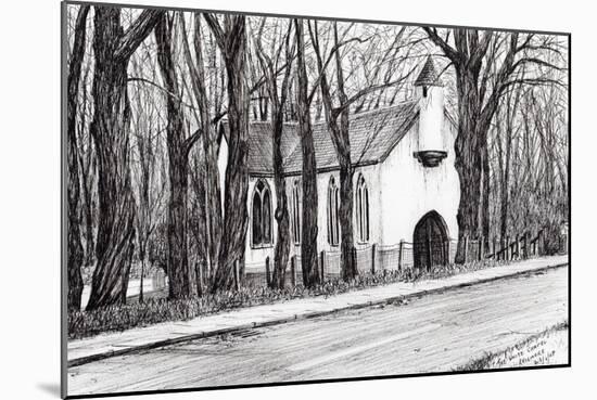 The White Chapel, Aviemore, 2007-Vincent Alexander Booth-Mounted Giclee Print