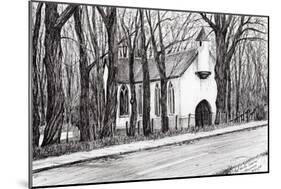 The White Chapel, Aviemore, 2007-Vincent Alexander Booth-Mounted Giclee Print