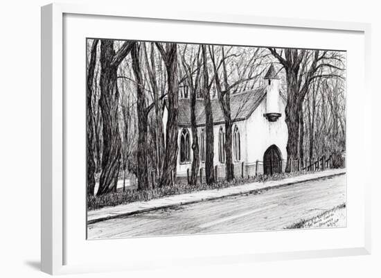 The White Chapel, Aviemore, 2007-Vincent Alexander Booth-Framed Giclee Print