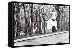 The White Chapel, Aviemore, 2007-Vincent Alexander Booth-Framed Stretched Canvas