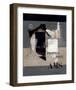 the White Circle I-Joadoor-Framed Art Print