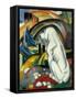 The White Dog (Hund Vor Der Welt), 1912-Franz Marc-Framed Stretched Canvas