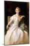 The White Dress - a Portrait of Joan Clarkson, 1935-Philip Alexius De Laszlo-Mounted Giclee Print