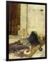 The White Feather Fan, 1879-John William Waterhouse-Framed Giclee Print