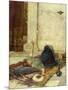 The White Feather Fan, 1879-John William Waterhouse-Mounted Giclee Print