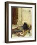 The White Feather Fan, 1879-John William Waterhouse-Framed Giclee Print