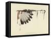 The White Feathered Stem-null-Framed Stretched Canvas