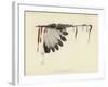 The White Feathered Stem-null-Framed Giclee Print