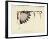 The White Feathered Stem-null-Framed Giclee Print