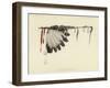 The White Feathered Stem-null-Framed Giclee Print