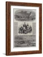 The White Fish Fisheries-null-Framed Giclee Print