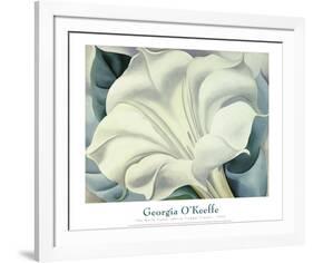 The White Flower (White Trumpet Flower), 1932-Georgia O'Keeffe-Framed Art Print