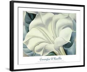 The White Flower (White Trumpet Flower), 1932-Georgia O'Keeffe-Framed Art Print