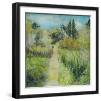 The White Garden, Sissinghurst-John Erskine-Framed Giclee Print