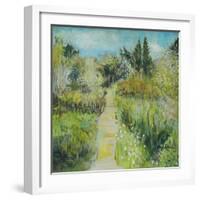 The White Garden, Sissinghurst-John Erskine-Framed Giclee Print