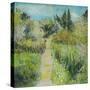 The White Garden, Sissinghurst-John Erskine-Stretched Canvas