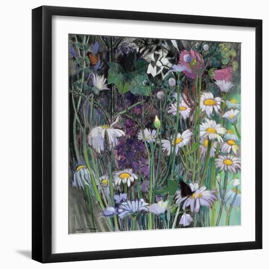 The White Garden-Claire Spencer-Framed Giclee Print