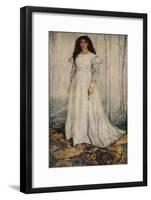 'The White Girl', 1862-James Abbott McNeill Whistler-Framed Giclee Print