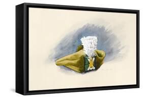 The White Hackle-Alison Cooper-Framed Stretched Canvas