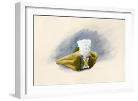 The White Hackle-Alison Cooper-Framed Giclee Print