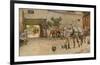 The White Hart at Hook-Cecil Aldin-Framed Premium Giclee Print