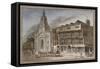 The White Hart Inn at No 119 White Hart Court, Bishopsgate, City of London, 1827-null-Framed Stretched Canvas