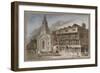 The White Hart Inn at No 119 White Hart Court, Bishopsgate, City of London, 1827-null-Framed Giclee Print