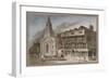 The White Hart Inn at No 119 White Hart Court, Bishopsgate, City of London, 1827-null-Framed Giclee Print