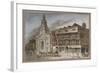 The White Hart Inn at No 119 White Hart Court, Bishopsgate, City of London, 1827-null-Framed Giclee Print