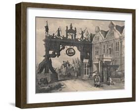 The White Hart Inn, Scole, Norfolk, 1915-CJ Richardson-Framed Giclee Print