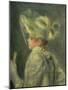 The White Hat-Pierre-Auguste Renoir-Mounted Giclee Print