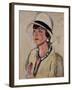 The White Hat-George Leslie Hunter-Framed Giclee Print