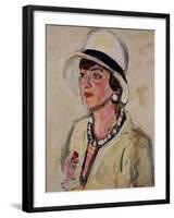 The White Hat-George Leslie Hunter-Framed Giclee Print