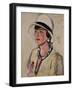 The White Hat-George Leslie Hunter-Framed Giclee Print