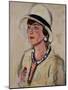 The White Hat-George Leslie Hunter-Mounted Giclee Print