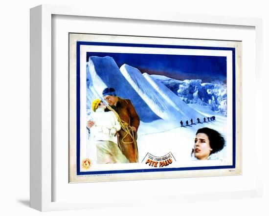 The White Hell of Pitz Palu, (AKA Die Weisse Holle Vom Piz Palu), 1929-null-Framed Art Print