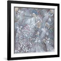 The White Hibiscus, 2009-Annael Anelia Pavlova-Framed Giclee Print