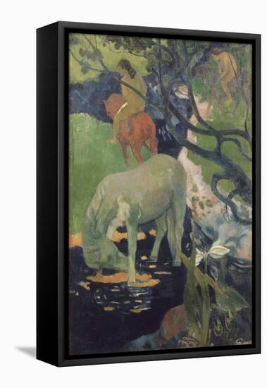 The White Horse, 1898-Paul Gauguin-Framed Stretched Canvas