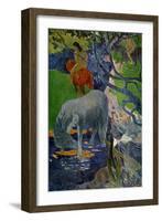 The White Horse, 1898-Paul Gauguin-Framed Giclee Print