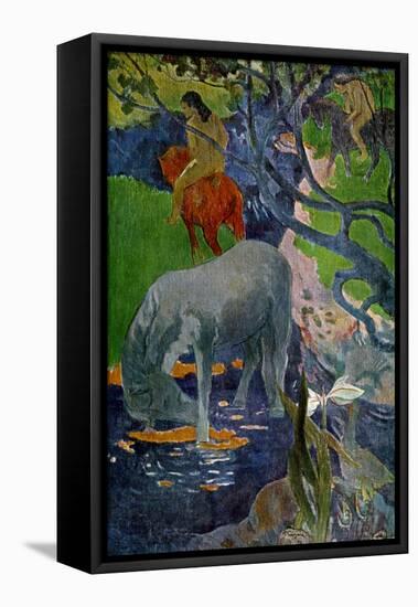 The White Horse, 1898-Paul Gauguin-Framed Stretched Canvas